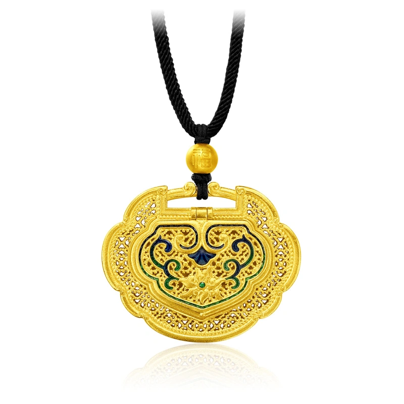 999 Gold pendant