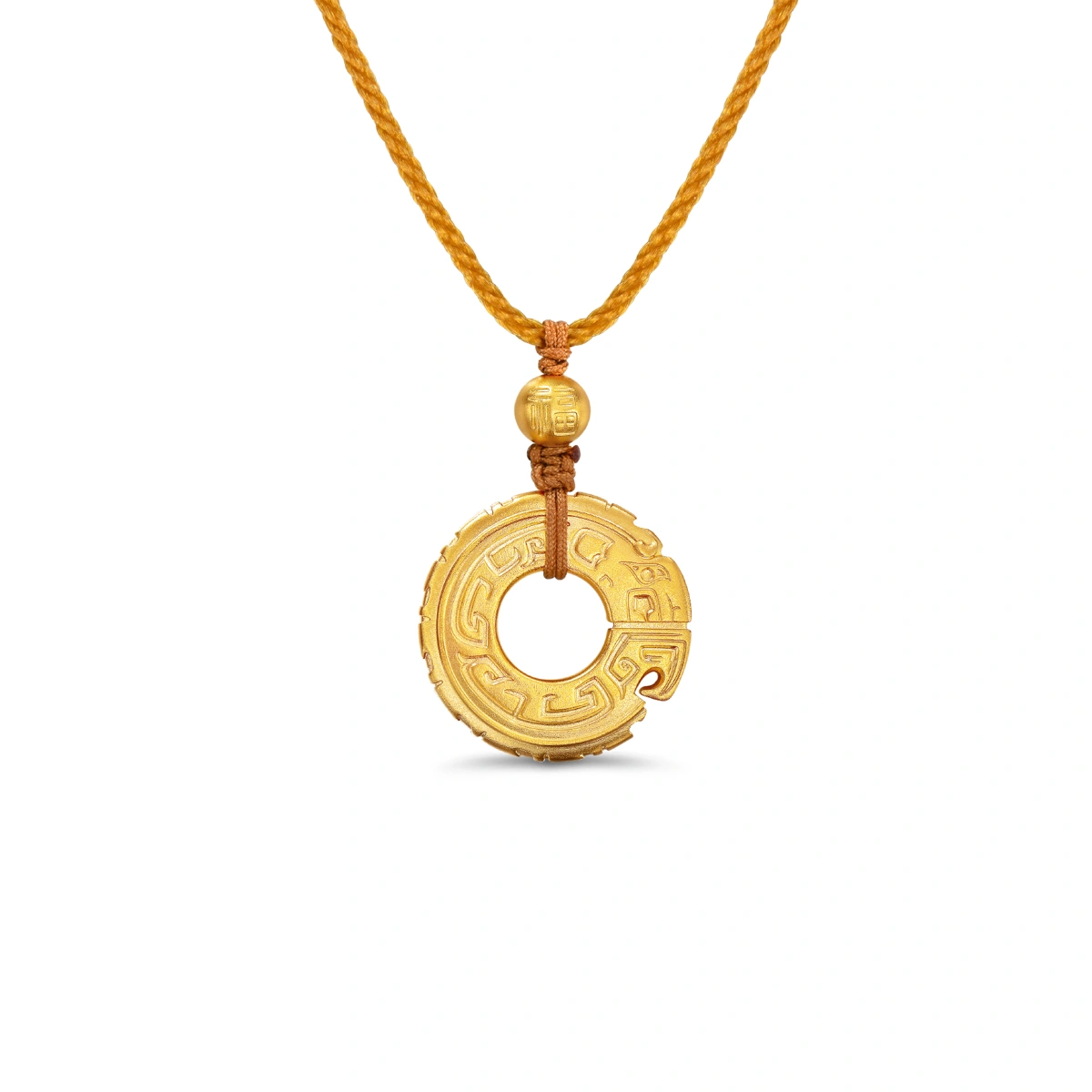 999 Gold pendant