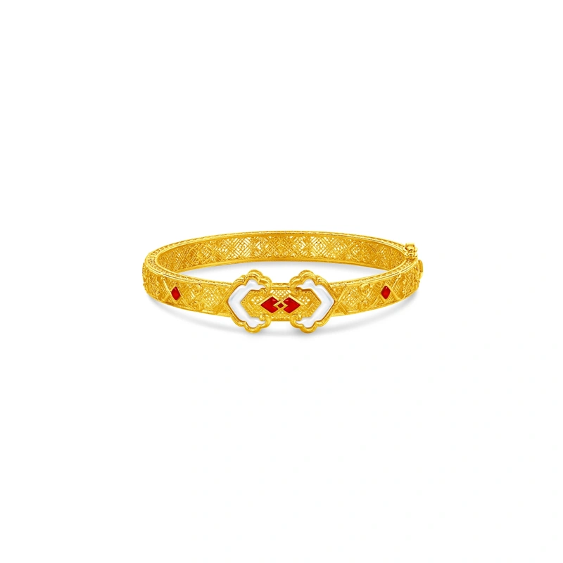 999.9 Gold bangle