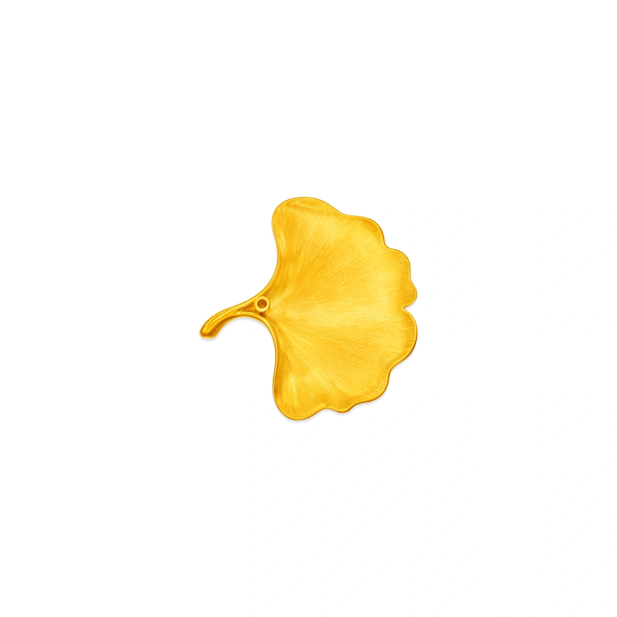 Ginkgo Leaf Incense Plate 999 Gold Ornament