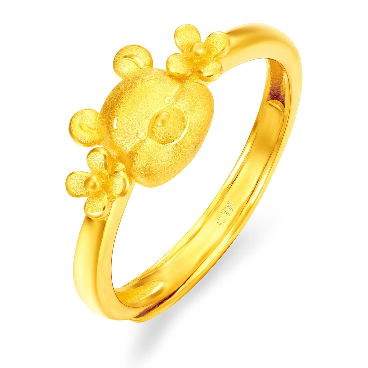 999.9 Gold ring