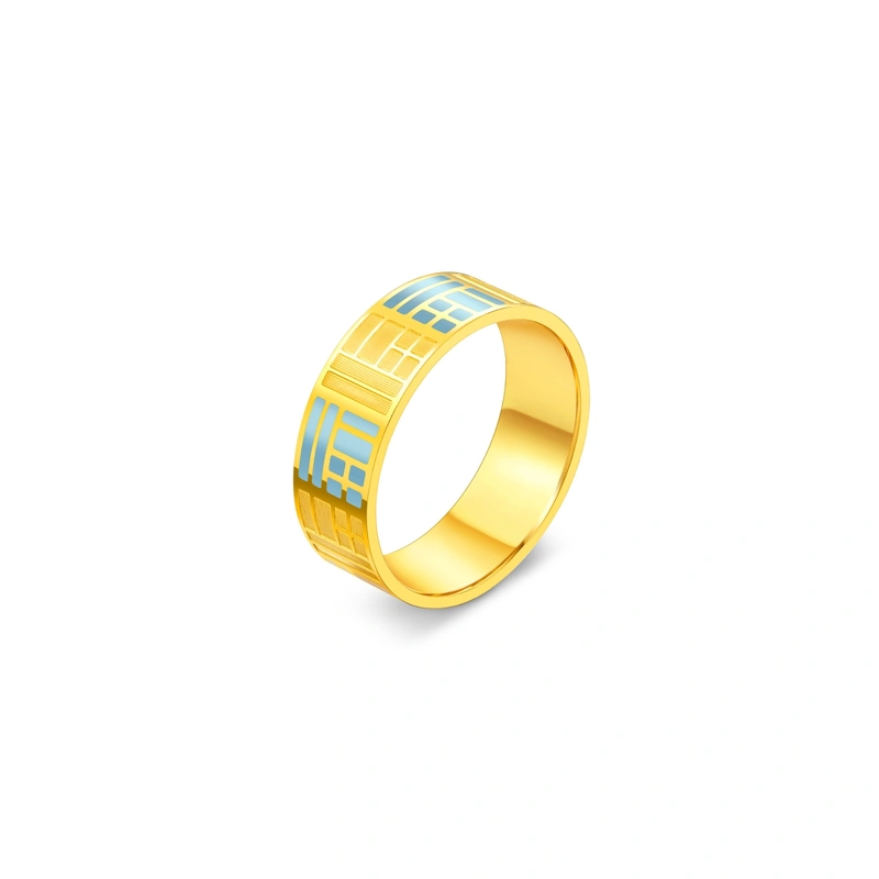 999 Gold ring