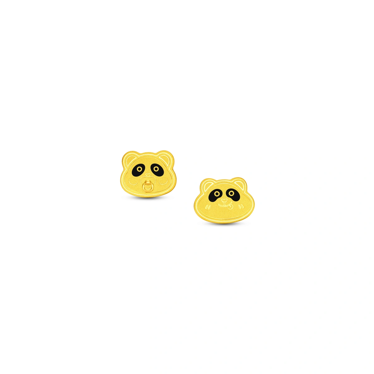 Panda 999 Gold earrings