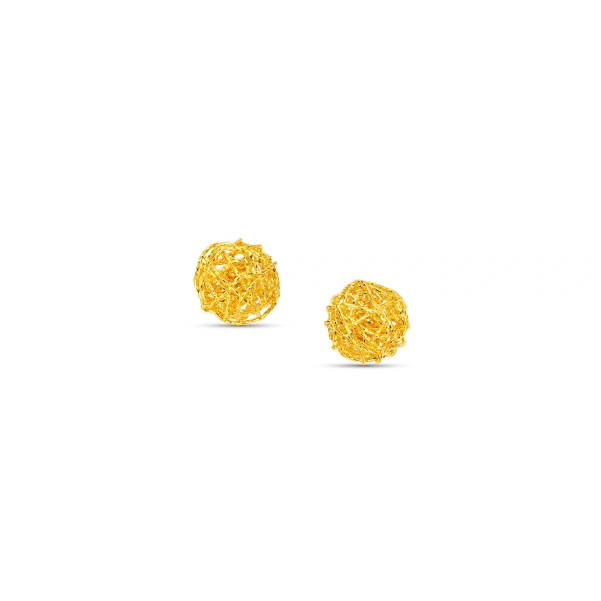 999 Gold earrings