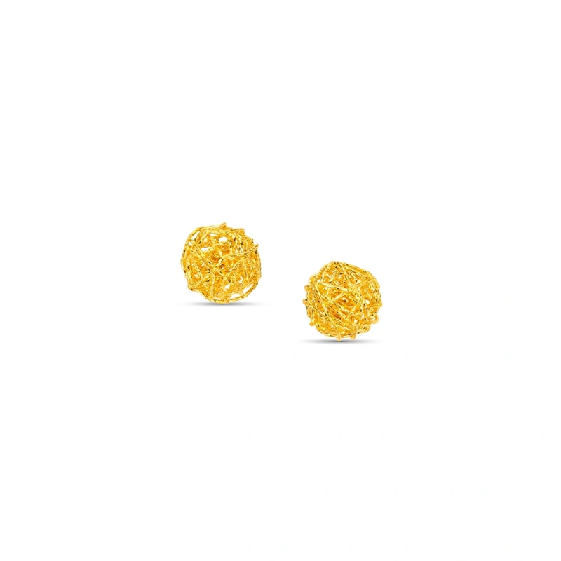 999 Gold earrings