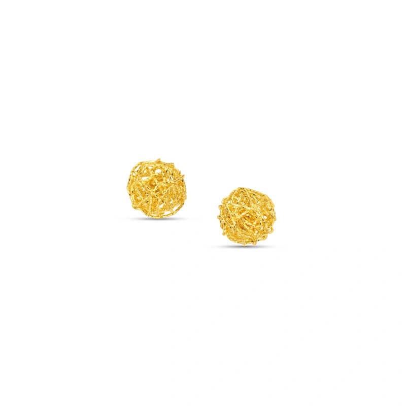 999 Gold earrings
