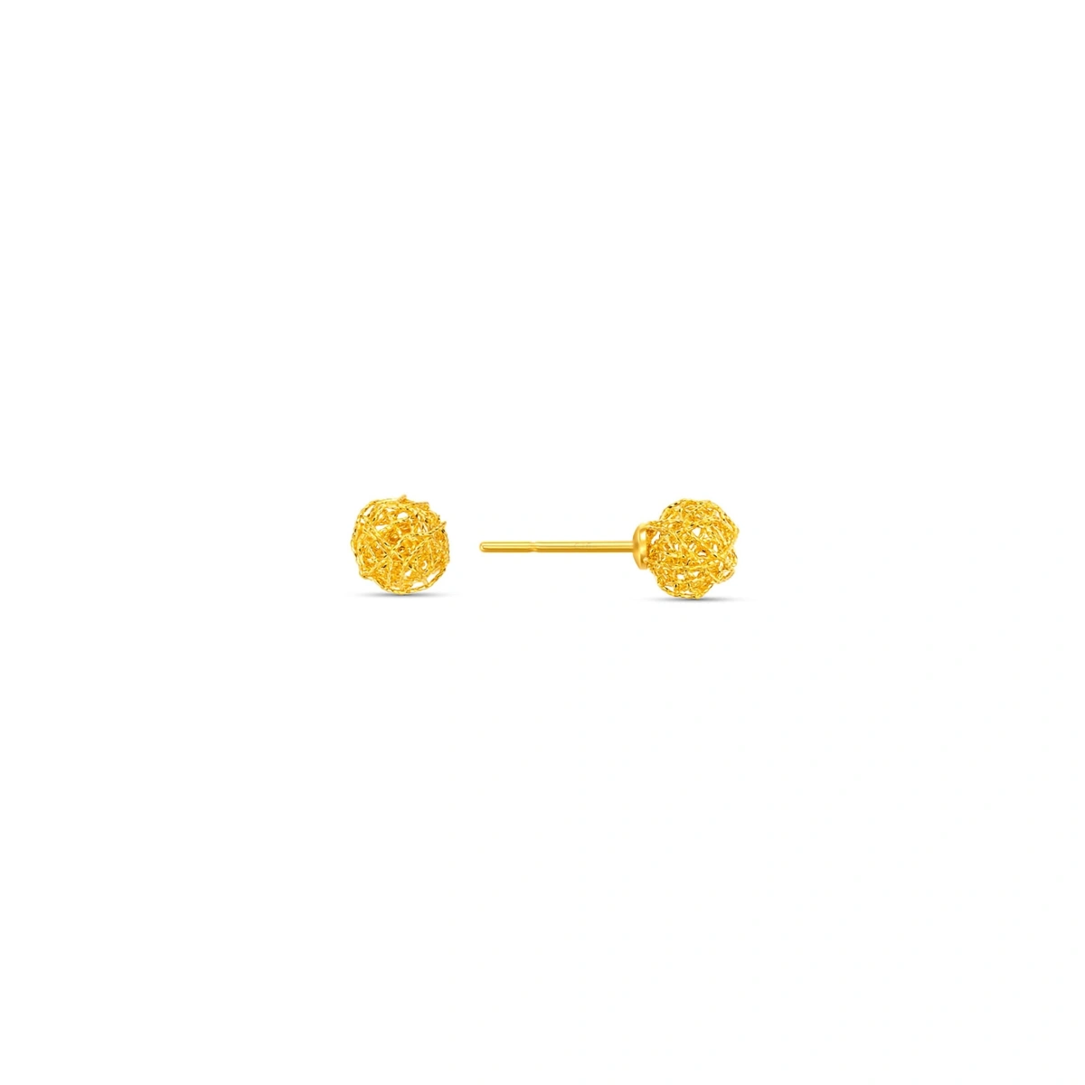 999 Gold earrings