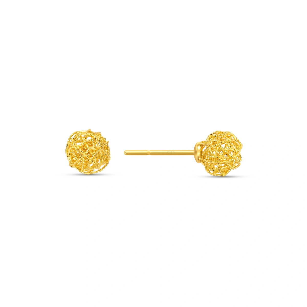 999 Gold earrings
