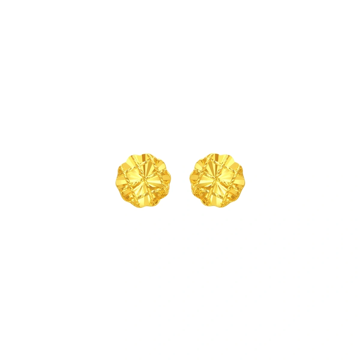 999 Gold earrings