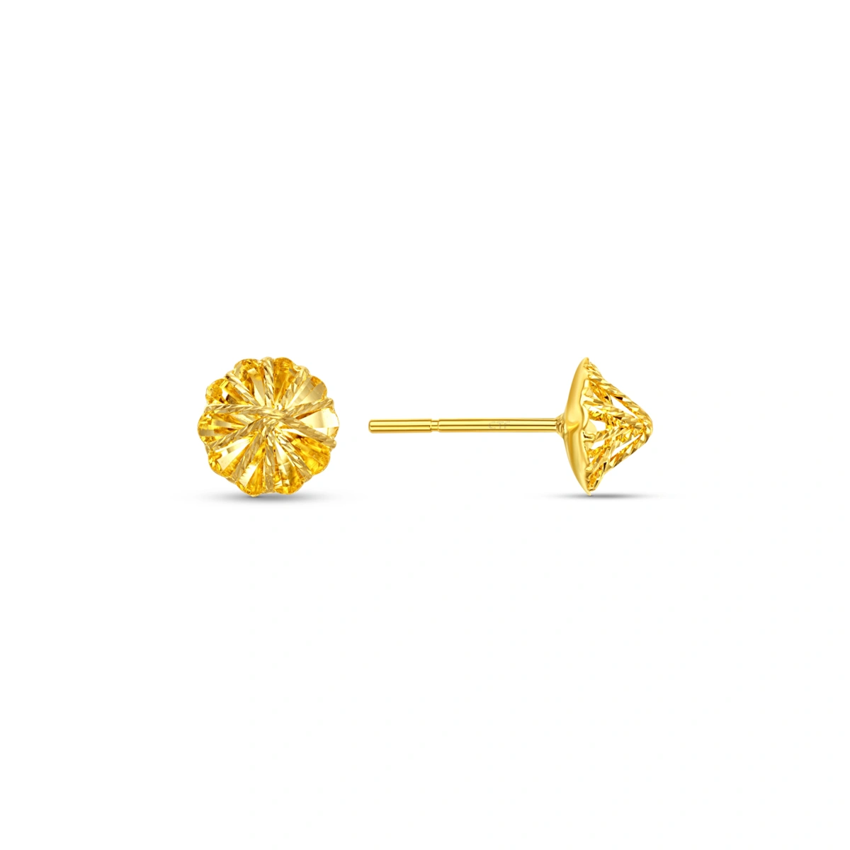 999 Gold earrings