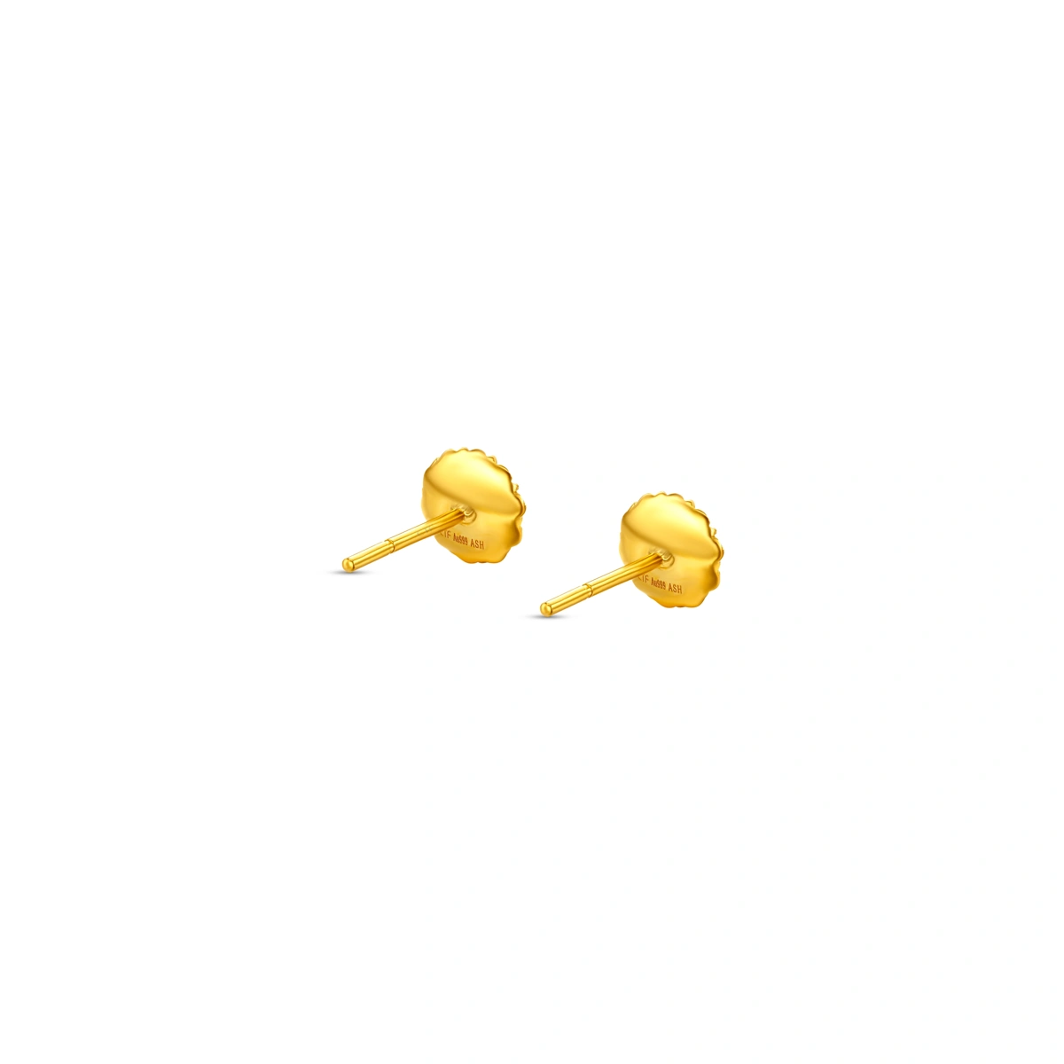 999 Gold earrings