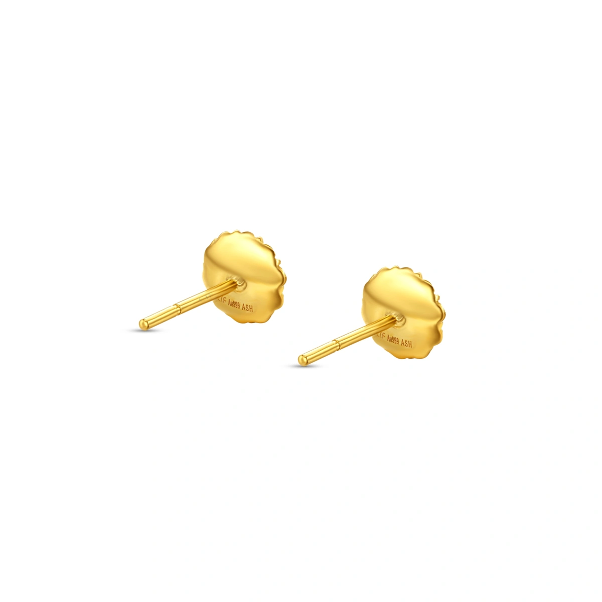 999 Gold earrings