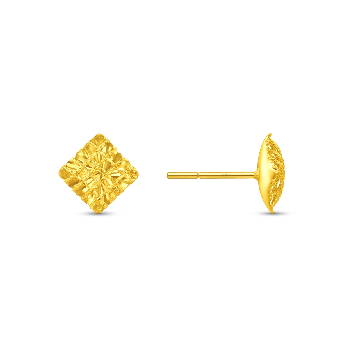 999 Gold earrings