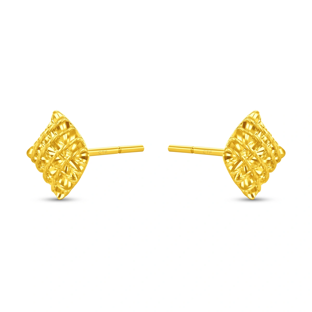 999 Gold earrings