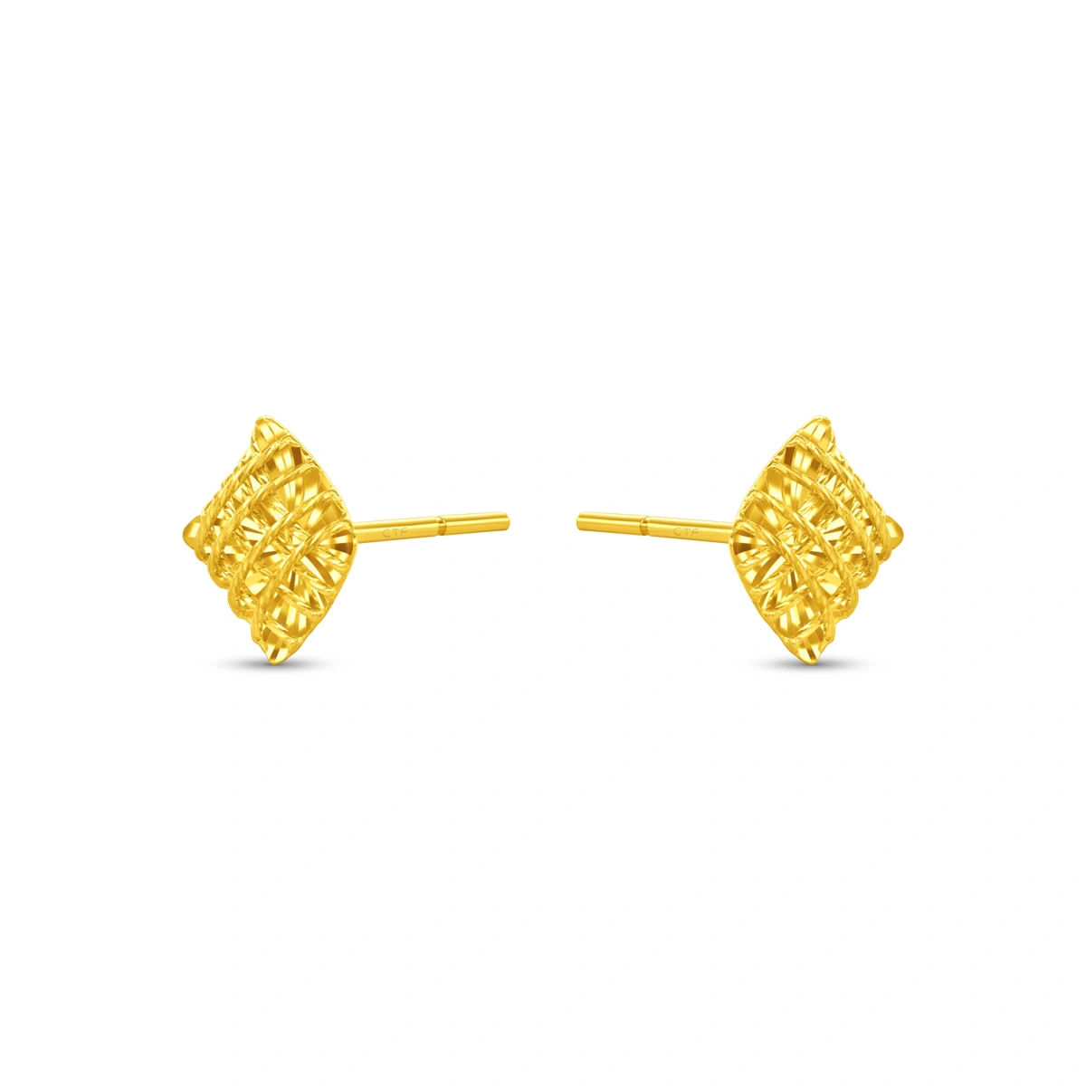 999 Gold earrings