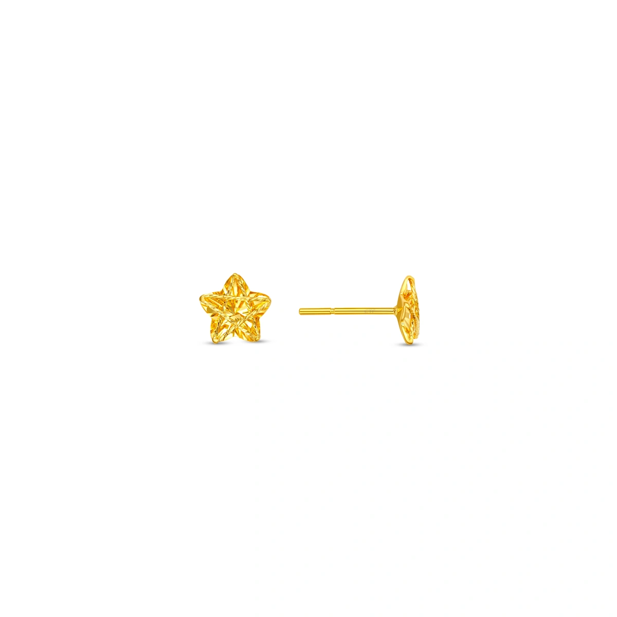 999 Gold earrings