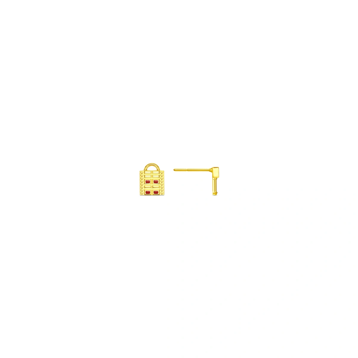 999 Gold earrings