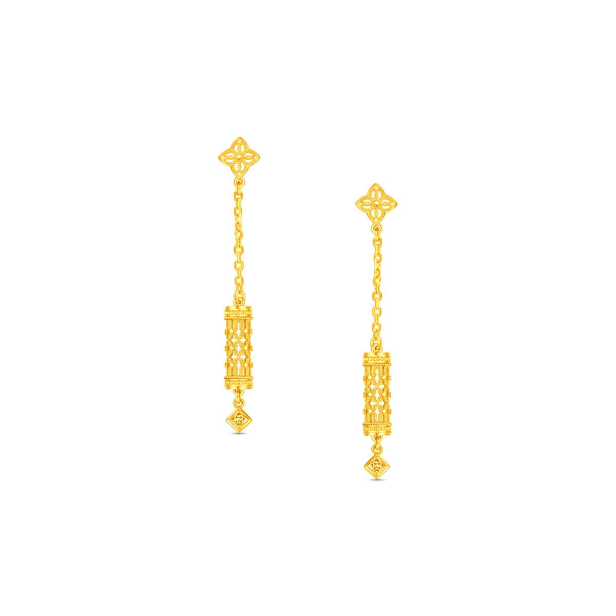 999 Gold earrings