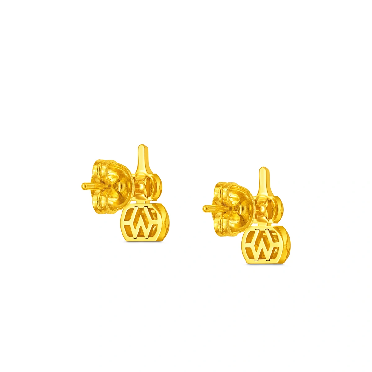 999 Gold earrings