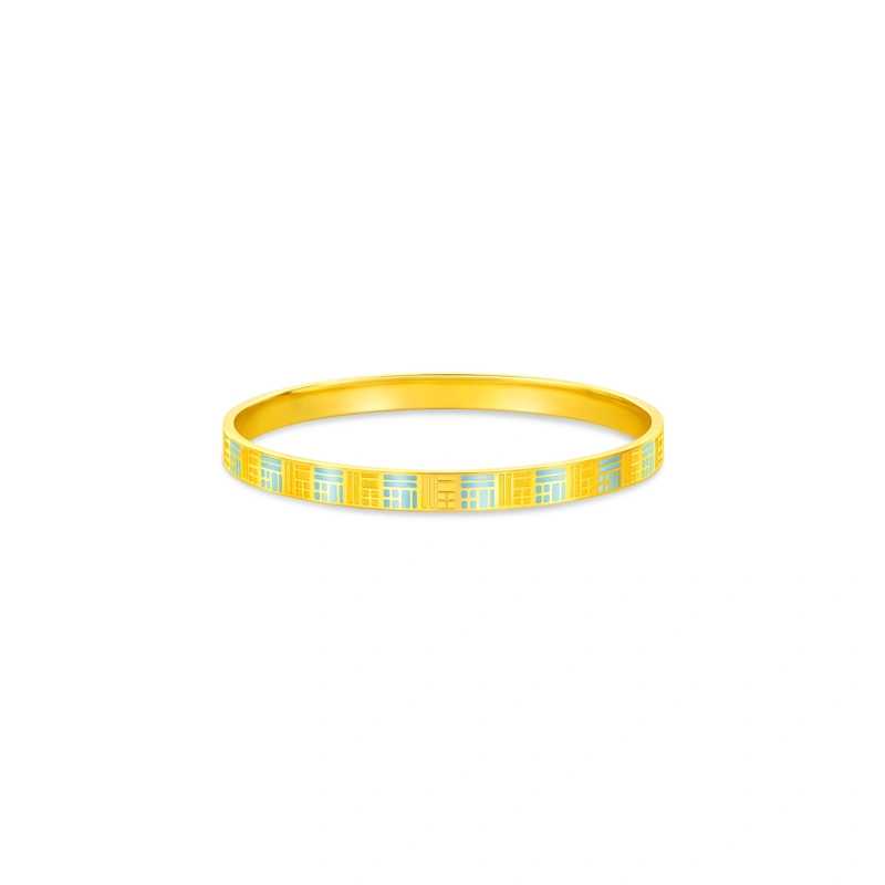 999 Gold bangle