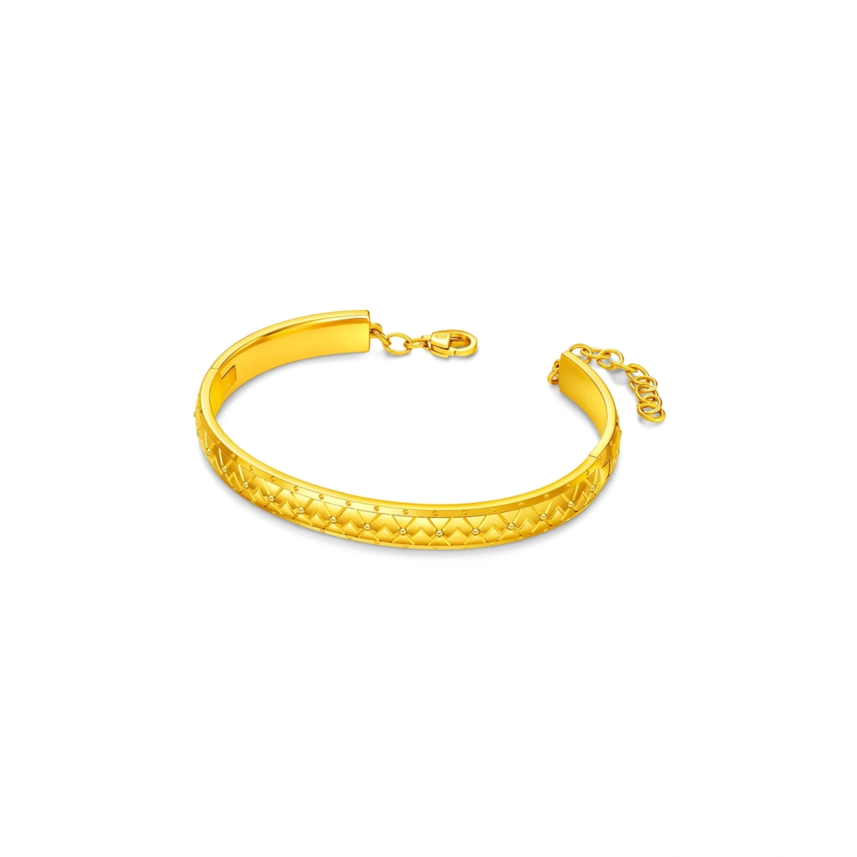 福祿鼓999足金工藝新款手鐲