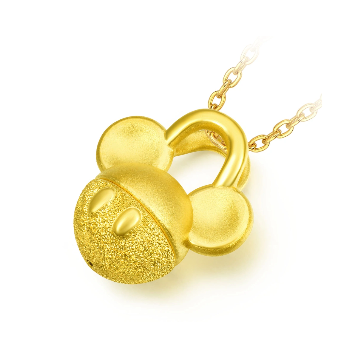 米奇老鼠999足金工藝精品吊墜