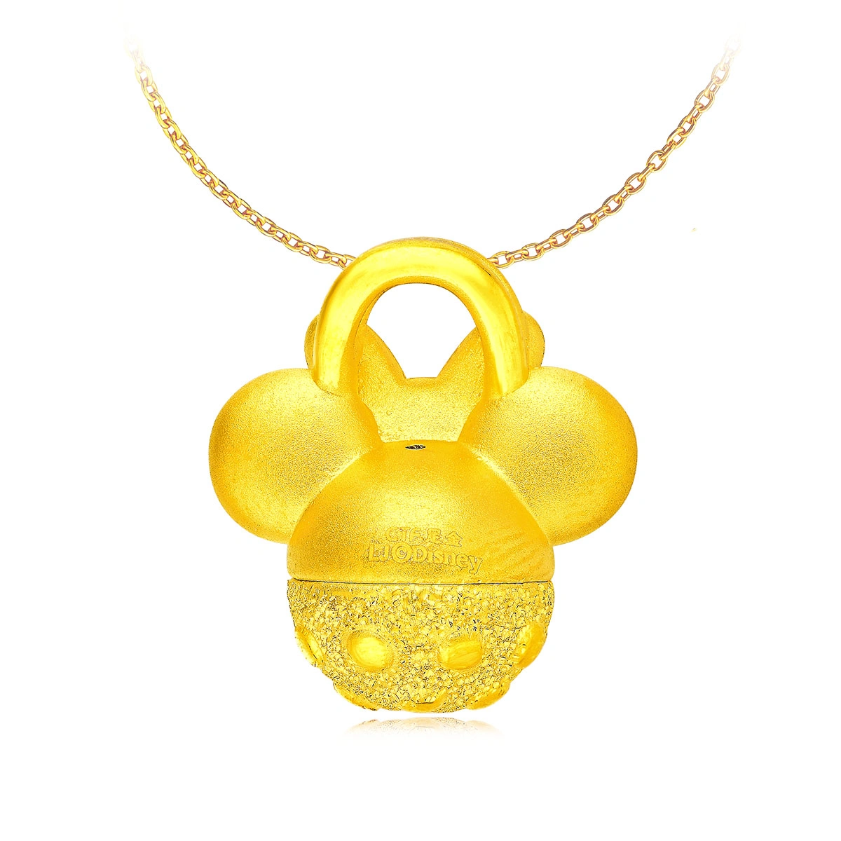 Minnie Mouse 999 Gold pendant