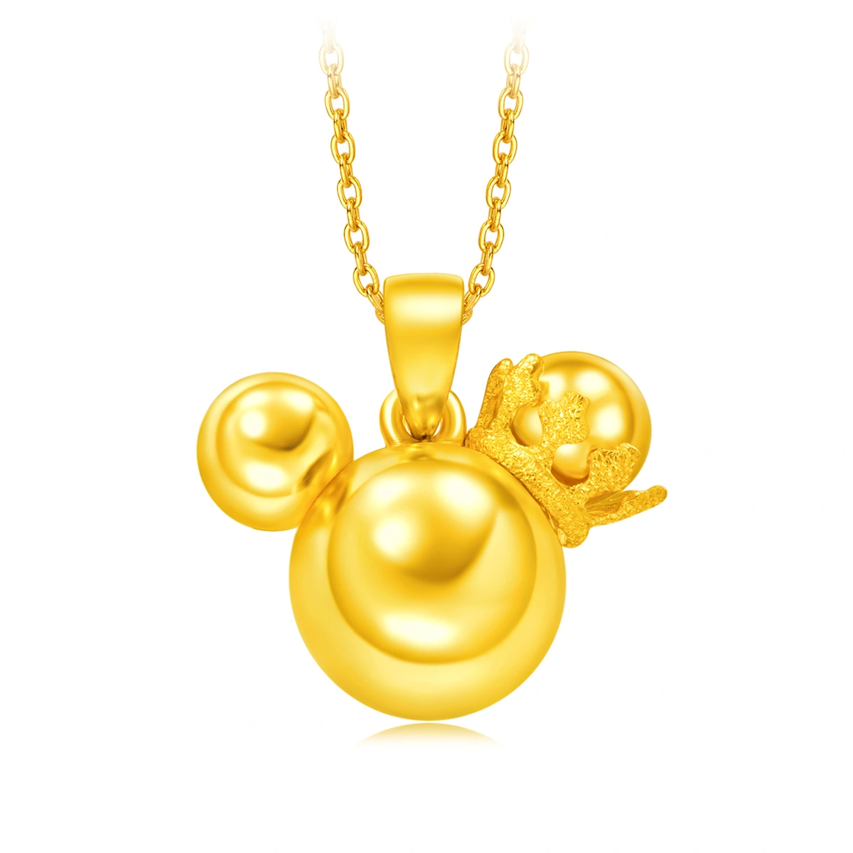 Mickey Mouse 999 Gold pendant