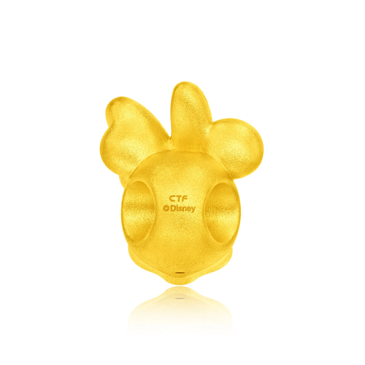 Minnie Mouse 999 Gold charm