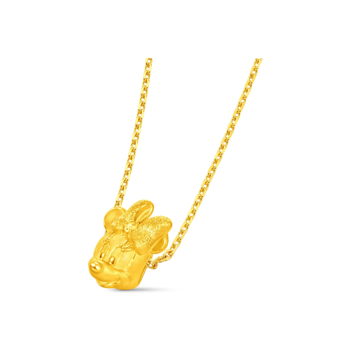 Minnie Mouse 999 Gold charm