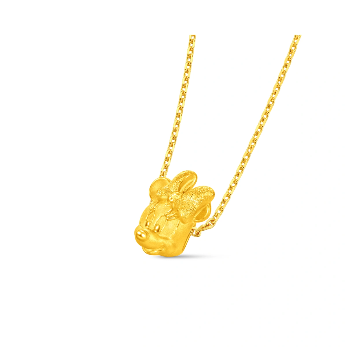 Minnie Mouse 999 Gold charm