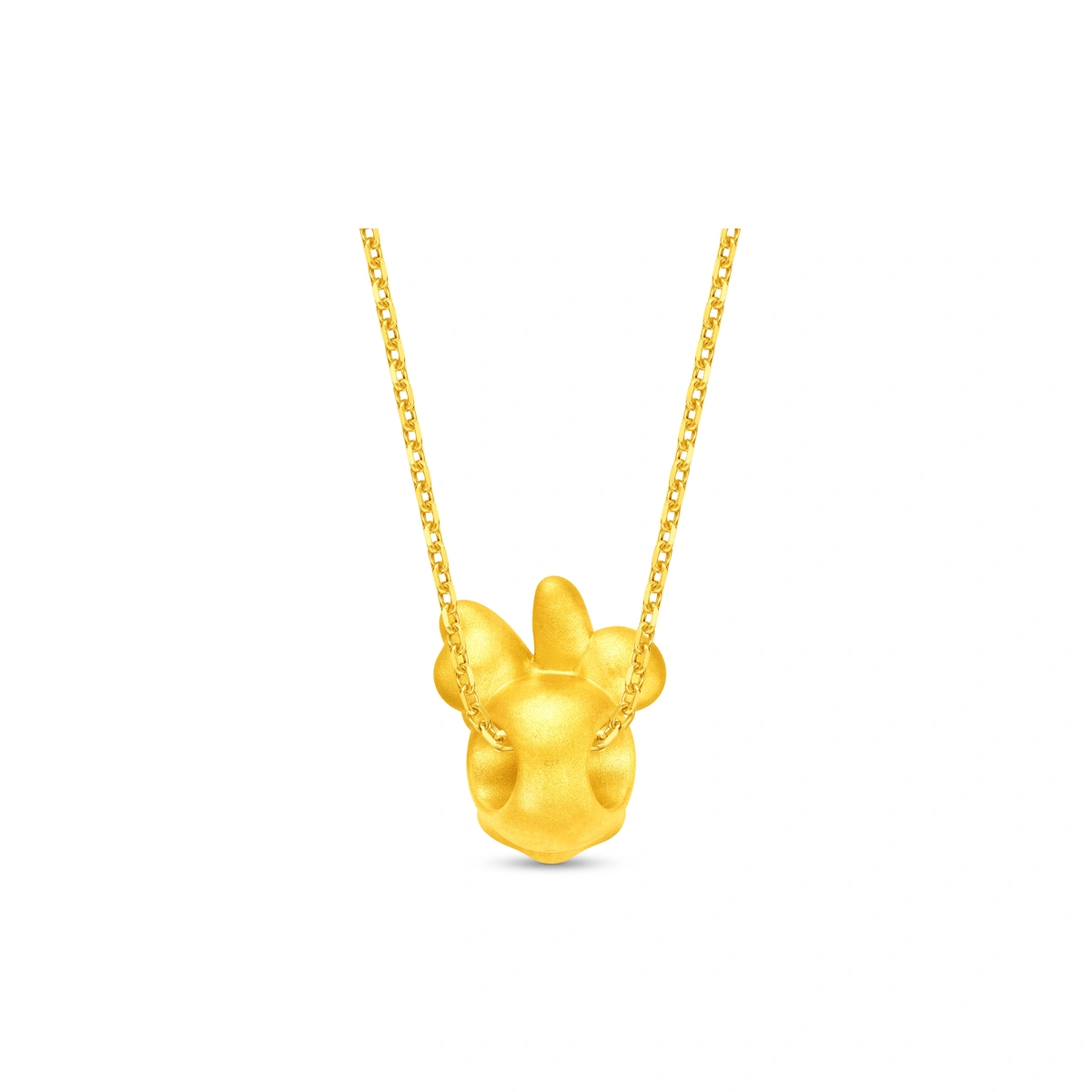Minnie Mouse 999 Gold charm