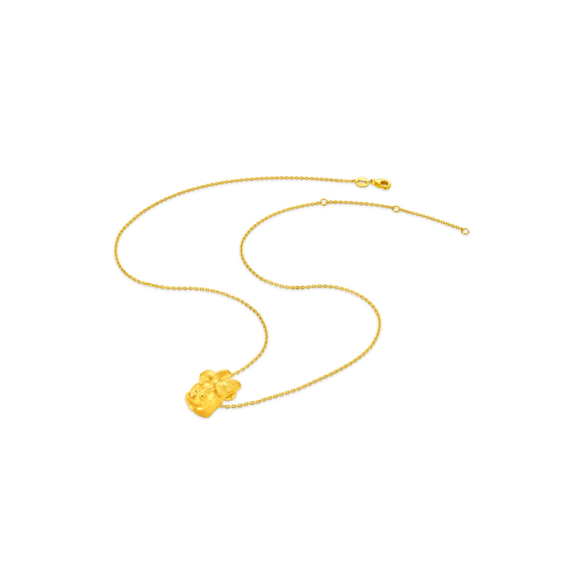 Minnie Mouse 999 Gold charm