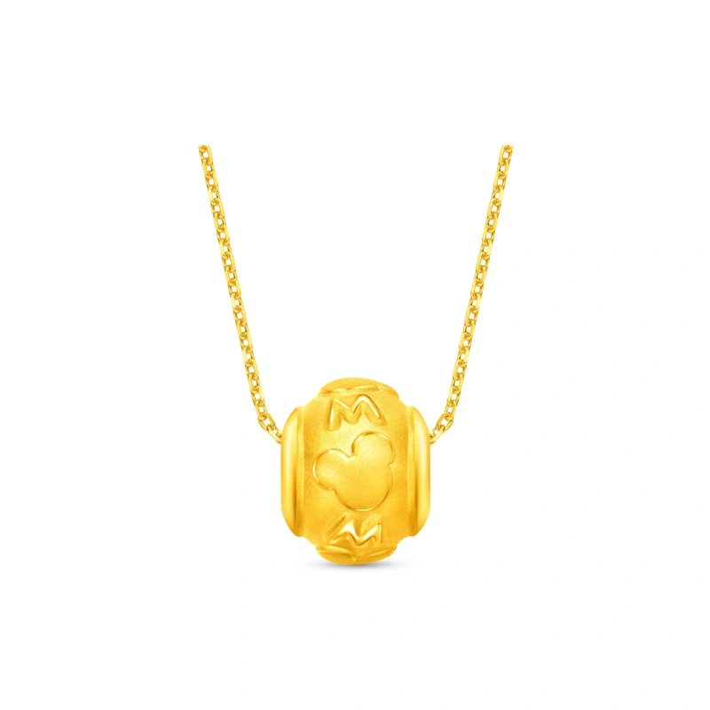 Mickey Mouse 999 Gold charm