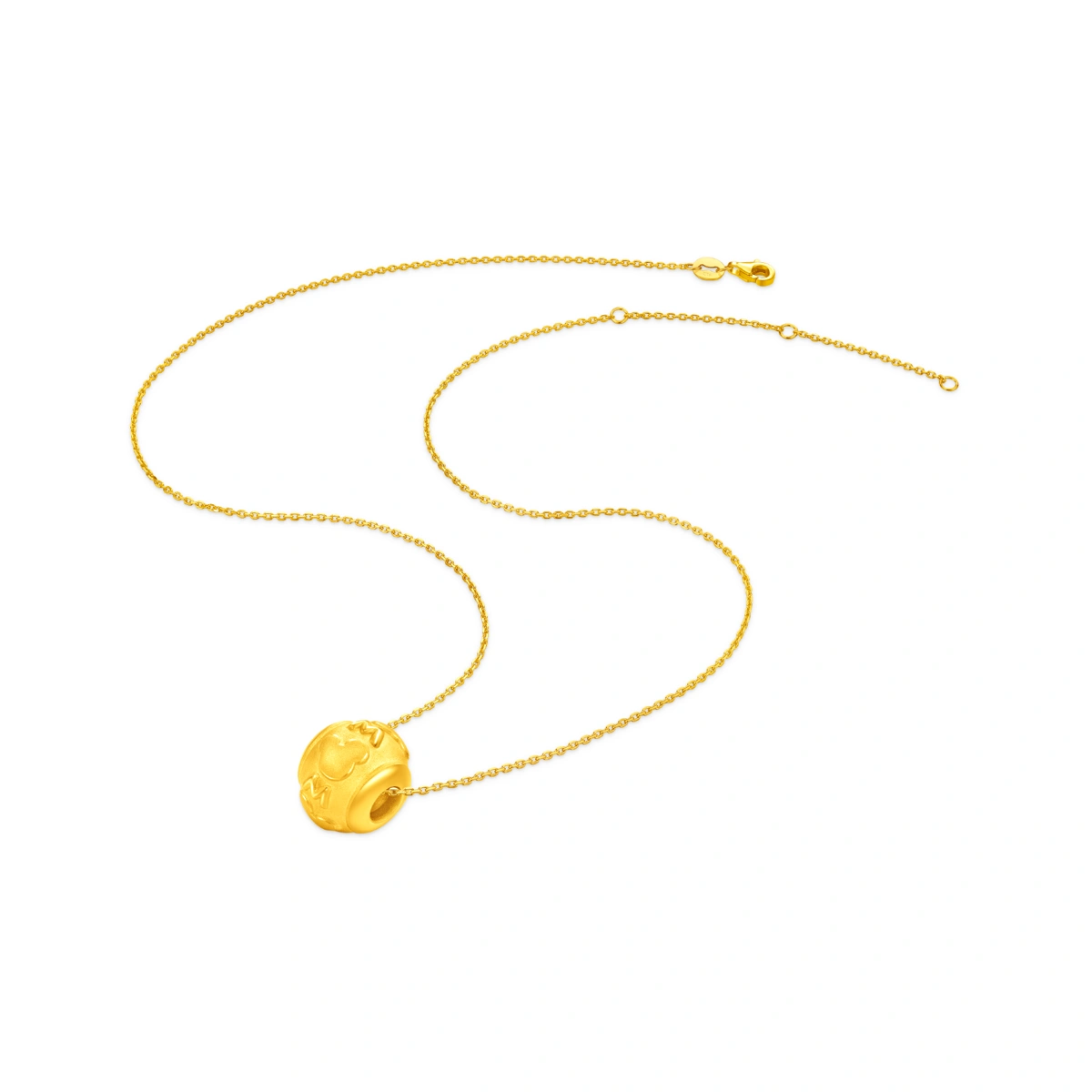 Mickey Mouse 999 Gold charm