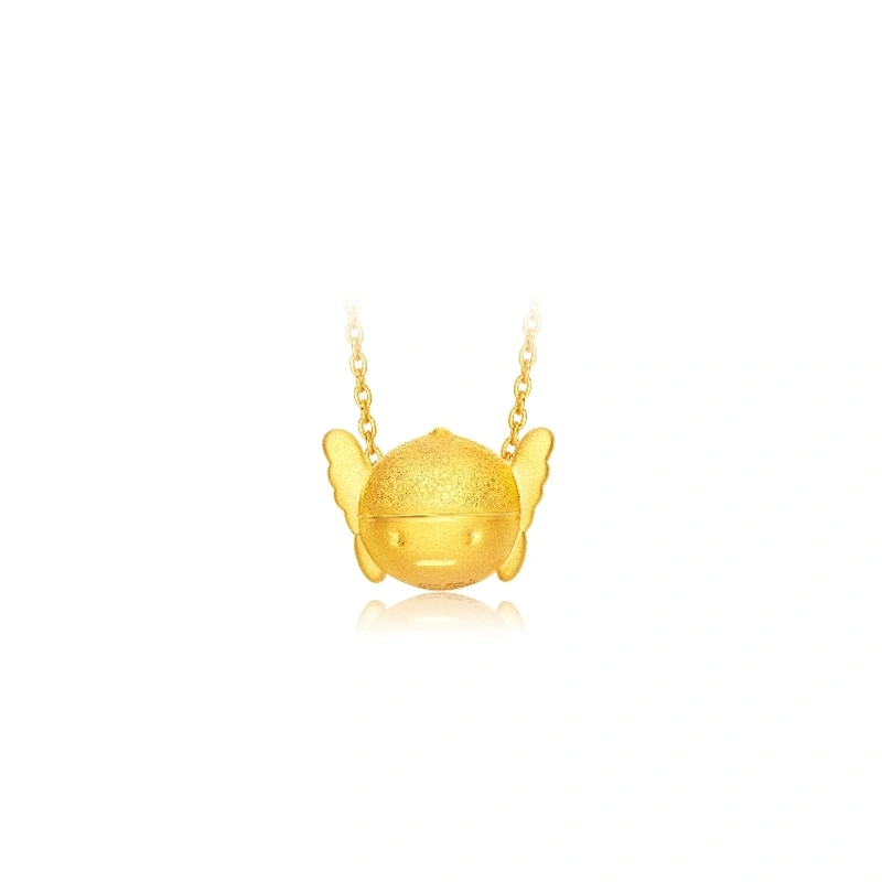 Q版雷神999足金工藝精品串飾