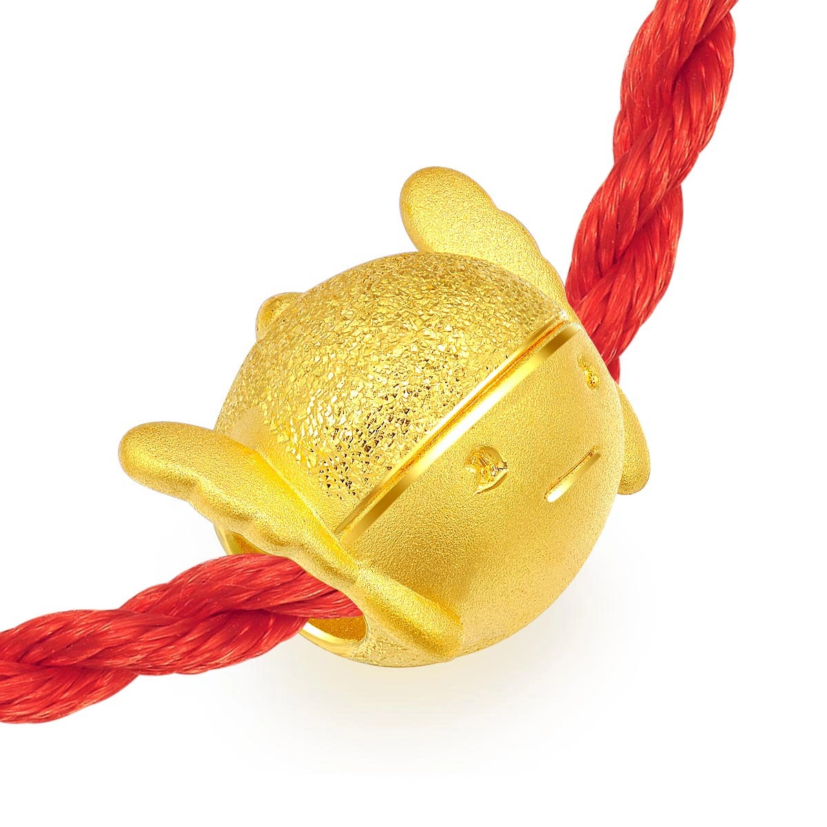 Q版雷神999足金工藝精品串飾