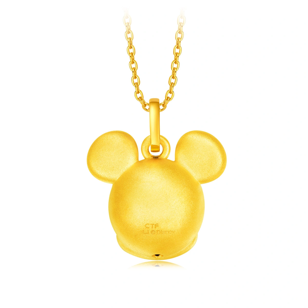 Mickey Mouse 999 Gold pendant