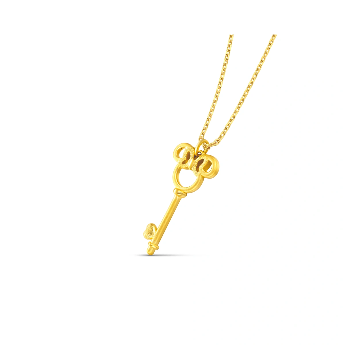 Minnie Mouse 999 Gold pendant