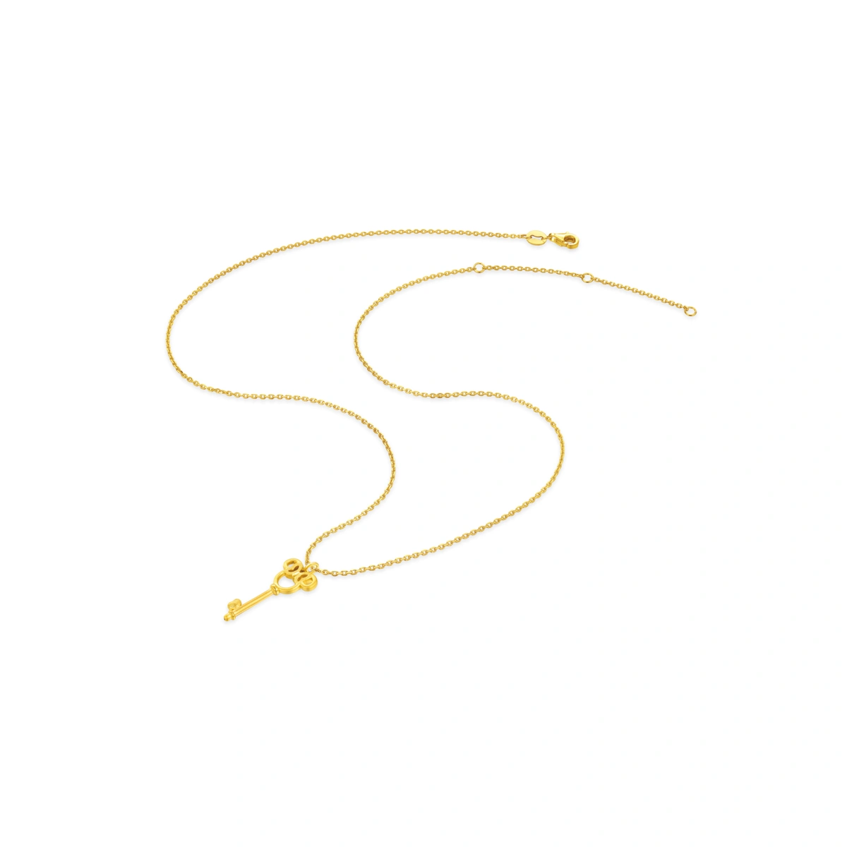 Minnie Mouse 999 Gold pendant