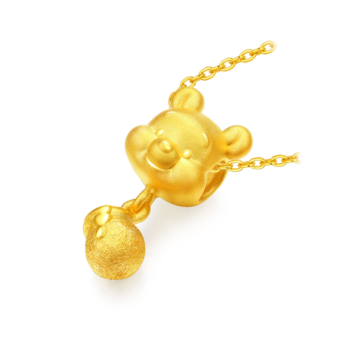小熊維尼999足金工藝精品串飾