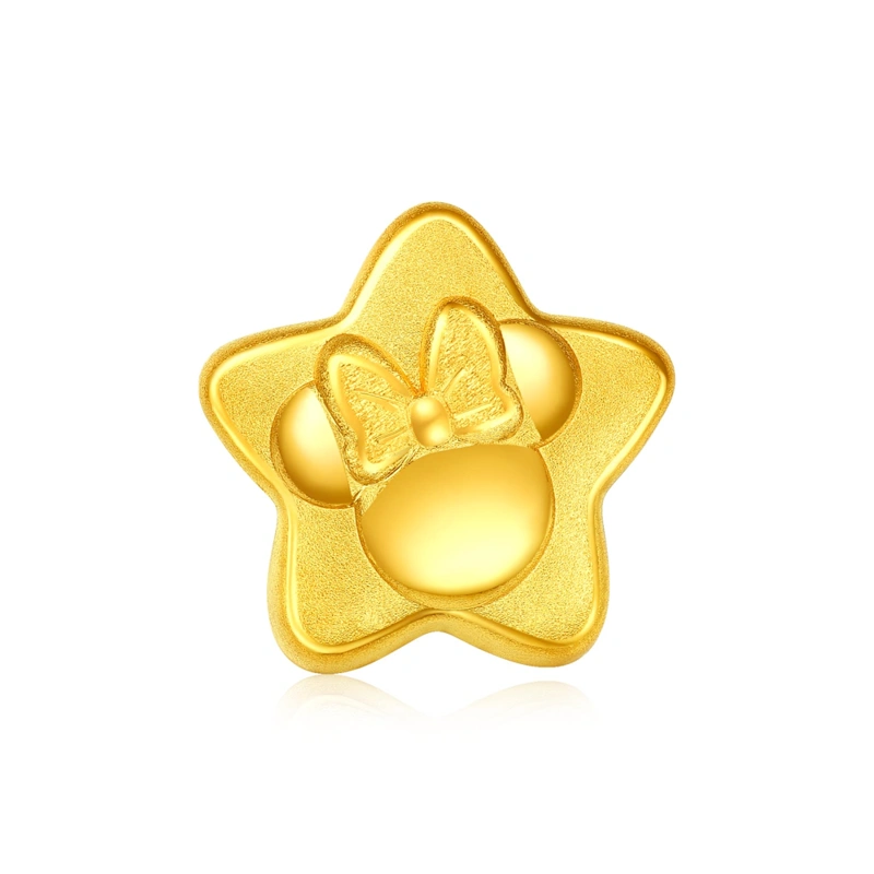 米妮老鼠999足金工藝精品串飾