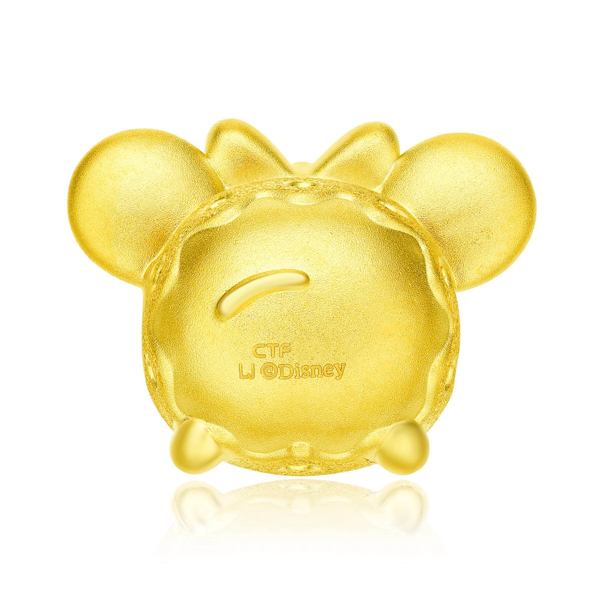 Minnie Mouse 999 Gold charm