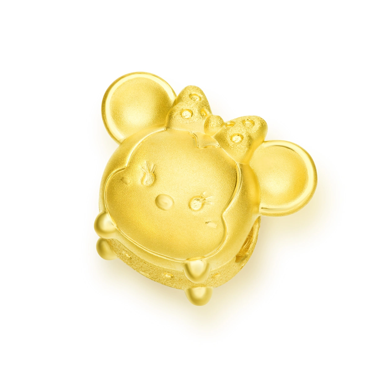 Minnie Mouse 999 Gold charm
