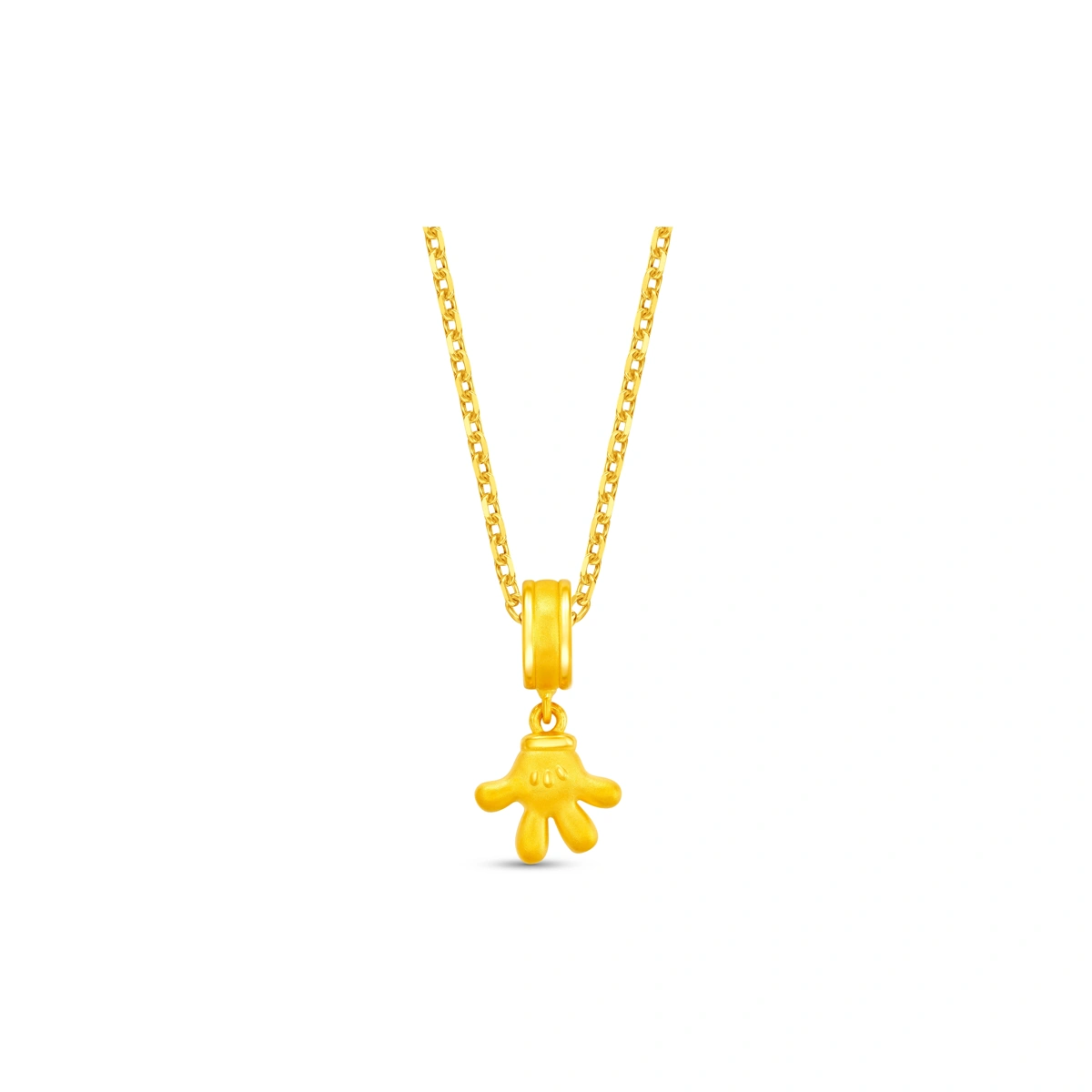 Mickey Mouse 999 Gold charm