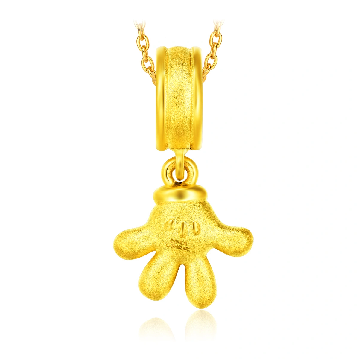 Mickey Mouse 999 Gold charm
