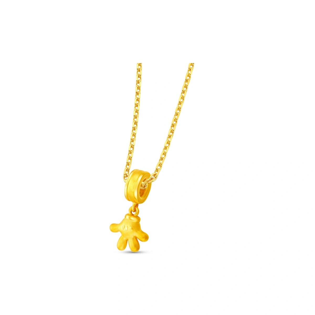 Mickey Mouse 999 Gold charm