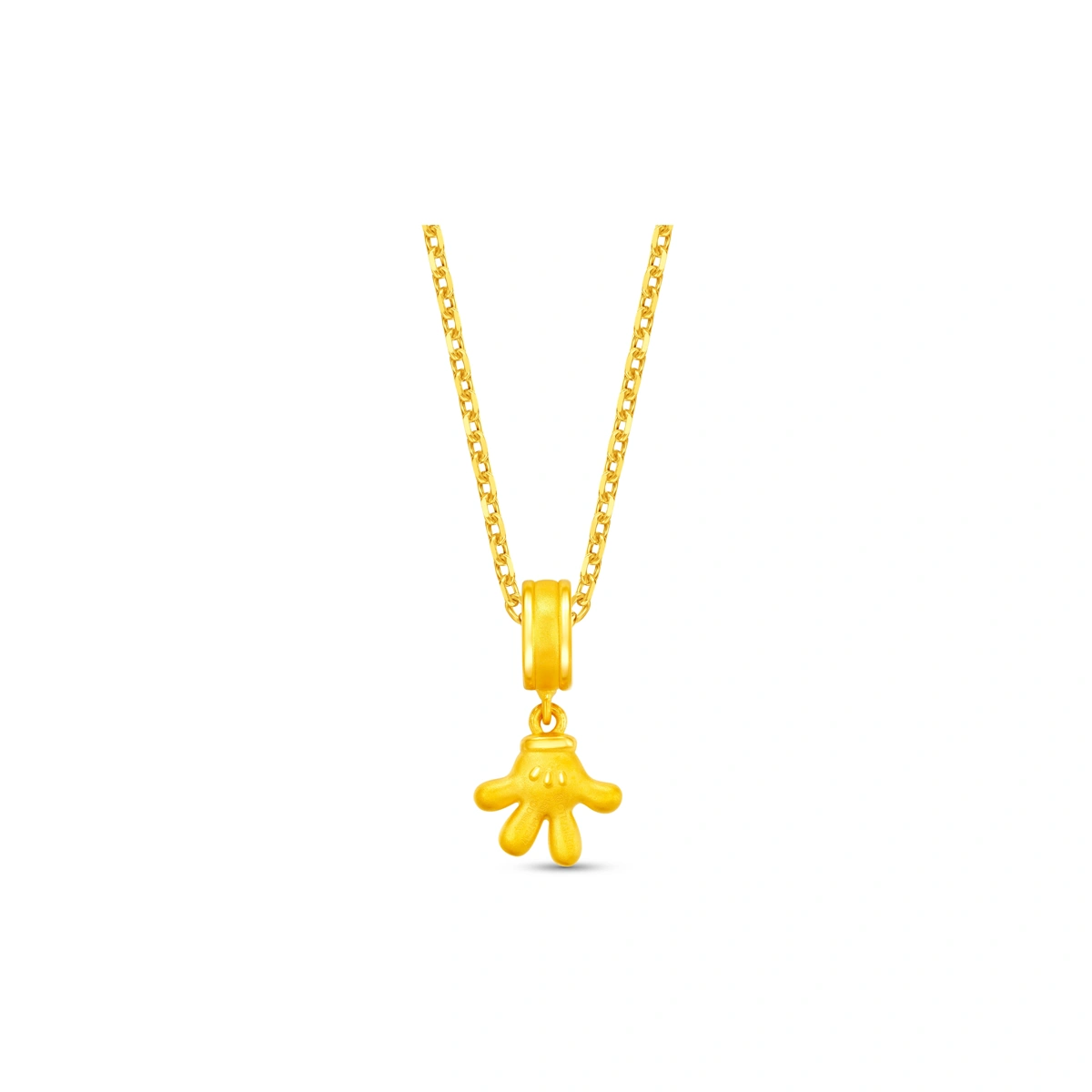 Mickey Mouse 999 Gold charm