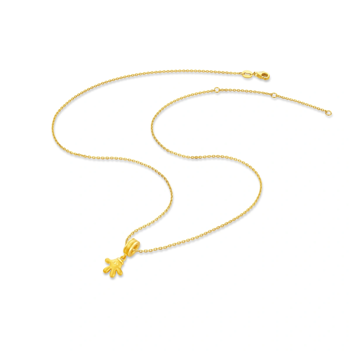 Mickey Mouse 999 Gold charm