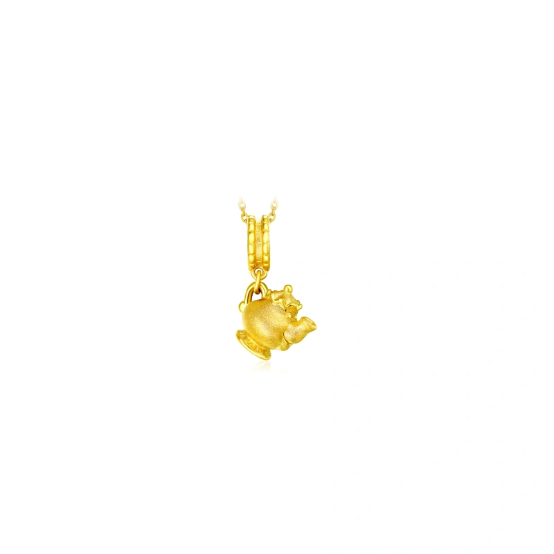 999 Gold charm